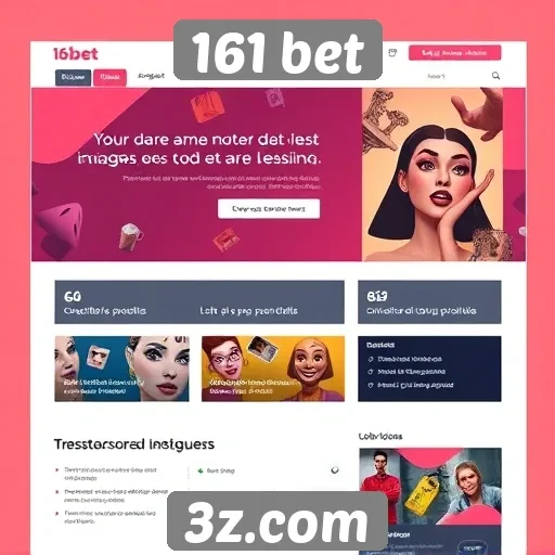 Interface do site 161 bet é fácil de usar
